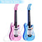 Kids Little Guitar with Rhythm Lights and Sounds Fun Educational Musical Instruments Electric Guitar Toy for Toddlers Children Boys and Girls Blue