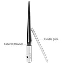 Bridge Pin Hole Reamer Tools T-Handle Tapered 6 Fluted Acoustic Guitar Woodworker Cutting Tool