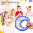 Plastic Mini Handbells Hand Tambourine Bells Handheld Toy Tambourines