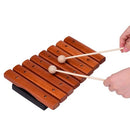 Musical Instrument 8 Notes Wood Xylophone Includes 2 Wooden Mallets