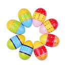 8pcs Wooden Egg Shakers Maracas