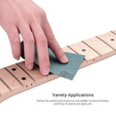 9 Sheets Abrasive Paper Kit Including 3pcs 320 Grit Sandpaper + 6pcs 240 Grit Sandpaper Guitar Luthier Tool Kit