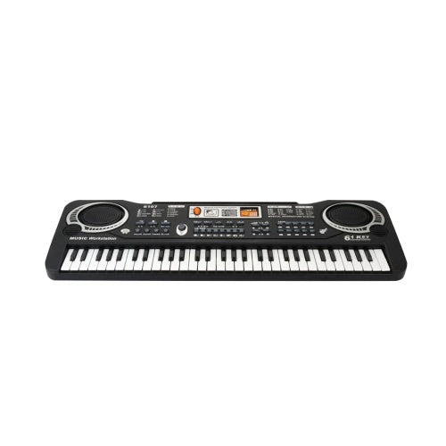 61 Keys Electronic Organ USB Digital Keyboard Piano Musical Instrument Kids Toy with Microphone