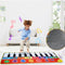 148 * 60cm/ 58 * 24in Musical Mat Foldable Piano Mat Kids Keyboard Electronic Music Carpet