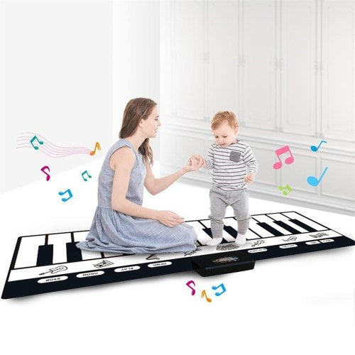 180 * 72cm/ 70.86 * 28.34in Electronic Musical Mat Carpets