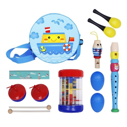 Musical Toys Set Percussion Instrument Band Rhythm Kit