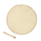 8" Wood Hand Drum Dual Head with Drum Stick Percussion Musical Educational Toy Instrument for KTV Party Kids Toddler