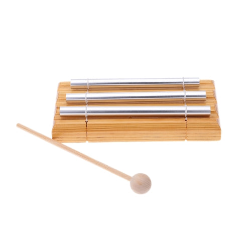 Energy Chime Three Tone with Mallet Exquisite Kid Children Musical Toy Percussion Instrument