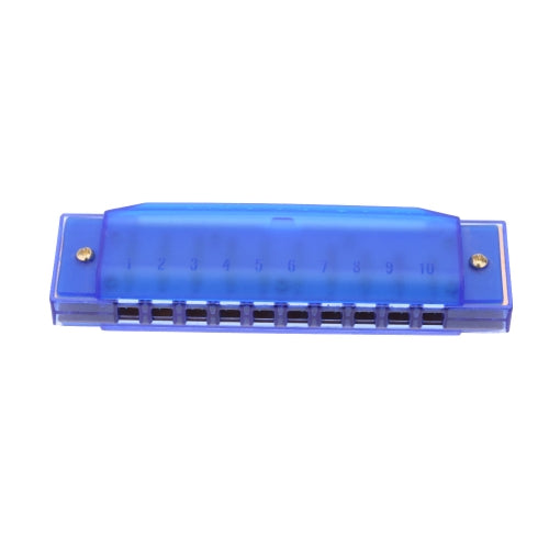 Diatonic Harmonica 10 Holes Blues Harp Mouth Organ Key of C Reed Instrument with Case Kid Musical Toy