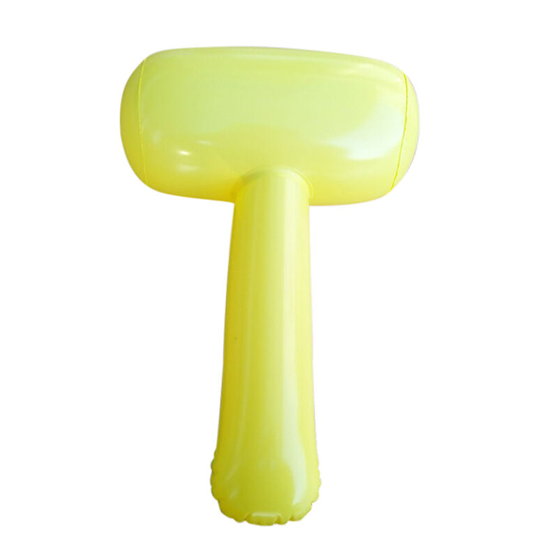 Inflatable Bell Air Hammer Toy - Yellow