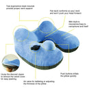 Inflatable Travel Pillow Neck - Blue