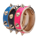 Punk Style Large Rivet Studded Bangle Alloy Bracelet