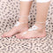 Cotton Thread Crochet Foot Chain Bracelet Anklet Patterns Beach Barefoot Sandal Pink