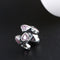 Romacci Pink Rose Enamel Bead S925 Sterling Silver for European Charm Bracelet DIY Women Jewelry