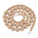 100% Food Grade Teething Teether Necklace Soft Beads for Chew Baby Toddler Nursing Jewelry Toy for Mom to Wear BPA Free