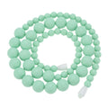 100% Food Grade Teething Teether Necklace Soft Beads for Chew Baby Toddler Nursing Jewelry Toy for Mom to Wear BPA Free