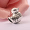 Romacci S925 Sterling Silver Cute Owl Animal Charm European Fashion Bead for 3mm Snake Chain Bracelet Bangle Necklace DIY Women Jewelry Accessory