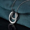 JURE S925 Solid Sterling Silver Necklace Shinning Chain The One Jewelry Zirconia 18 Inch