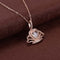 JURE S925 Solid Sterling Silver Chain Necklace The One Jewelry Zirconia 18 Inch