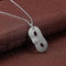 JURE S925 Solid Sterling Silver Chain Necklace The One Jewelry Zirconia 18 Inch