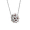 Fashion Unique 925 Sterling Silver Pendant Rhinestone Women's Necklace