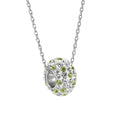 Fashion Unique 925 Sterling Silver Pendant Rhinestone Women's Necklace