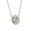 Fashion Unique 925 Sterling Silver Pendant Rhinestone Women's Necklace