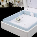 Fashion Unique 925 Sterling Silver Pendant Rhinestone Women's Necklace