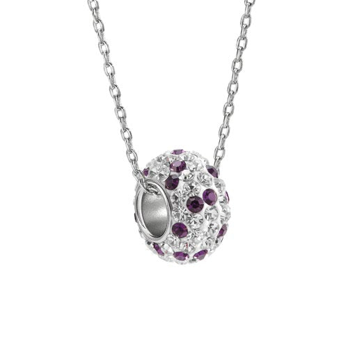 Fashion Unique 925 Sterling Silver Pendant Rhinestone Women's Necklace