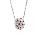 Fashion Unique 925 Sterling Silver Pendant Rhinestone Women's Necklace