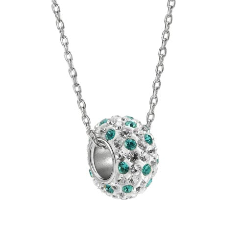 Fashion Unique 925 Sterling Silver Pendant Rhinestone Women's Necklace