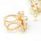 Fashion Metal Zinc Metallic Scarf Shawl Buckle Clip Ring Brooch Jewelry Accessories for Women Gift