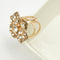 Fashion Zinc Metallic Rhinestone Crystal Scarf Shawl Buckle Brooch Pin Clip Ring for Women Gift