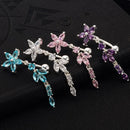 Hot Fashion Sexy Copper Flower Zircon Crystal Rhinestone Navel Belly Button Rings Nail Piercing Body Jewelry for Women Gift