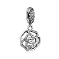 Romacci New Fashion Charms Women S925 Silver Pendant for Handmade Bead Bracelets Chain Gift