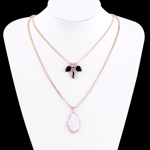 New Fahion Hot Multilayer Gold Plated Statement Necklace Choker Pendant Jewelry for Women Gift Girls