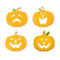 New Fashion Halloween Pumpkin Brooch Collar Pin Clothes Accessory Scarf Buckle Charm Jewelry Nice Holiday for Women Lady Party Gift