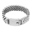 New Fashion Charm Man's Male Stainless Steel Cuff Bangle Bracelet Chain Wristband Jewelry for Band Party