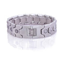 New Fashion Charm Man's Male Stainless Steel Cuff Bangle Bracelet Chain Wristband Jewelry for Band Party