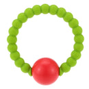 HOT Cute 100% Food Grade Silicone Bracelet Bangles with Round Bell Chewable Beads BPA Free Teethers Nursing Soothing Jewelry Toy for Baby Boys Girls Toddler Gift Mom