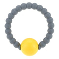 HOT Cute 100% Food Grade Silicone Bracelet Bangles with Round Bell Chewable Beads BPA Free Teethers Nursing Soothing Jewelry Toy for Baby Boys Girls Toddler Gift Mom