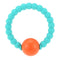 HOT Cute 100% Food Grade Silicone Bracelet Bangles with Round Bell Chewable Beads BPA Free Teethers Nursing Soothing Jewelry Toy for Baby Boys Girls Toddler Gift Mom