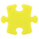 100% Food Grade Silicone Hand Held Irregular Jigsaw Puzzle Autism Awareness Teether Teething Pendant for Necklace Chew Baby Toddler Nursing Jewelry Toy Mom to Wear BPA Free DIY