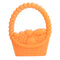 100% Food Grade Silicone Hand Held Chewable Basket Teether Teething Pendant for Necklace Chew Baby Toddler Soothing Nursing Jewelry Toy BPA Free DIY