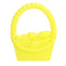 100% Food Grade Silicone Hand Held Chewable Basket Teether Teething Pendant for Necklace Chew Baby Toddler Soothing Nursing Jewelry Toy BPA Free DIY