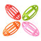 Cute BPA Free Rugby-shaped Infant Children Silicone Teething Massager Training Tooth Baby Teether Toys Toddler Gift