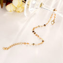 New Fashion Jewelry Personality Simple Design Retro Alloy Bright Sequin Women Bracelet Pendant Chain