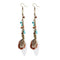 Bohemian Style Vintage Feather Earrings Long Tassel Chain Drop Dangle Earrings for Women