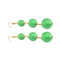 Fashion Popular Classic Bohemian Wire Curled Balls Line Ear Drop Earrings for Women Travel Jewelry Gift