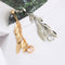 Style of Leaf Tassel Earrings Personality Perfect Neutral Ear Bones Clip Ear Studs Accessories with Zinc Alloy